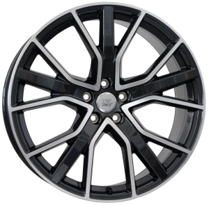 Informacin de AUDI W571, GLOSSY BLACK POLISHED, 5X112, 21 x 8.5"